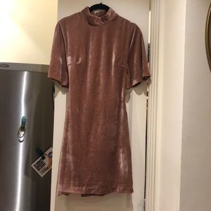 Pink velvet Keepsake cocktail dress